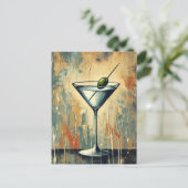 Carte Postale Art de Martini en techniques mixtes du milieu du s (Debout devant)