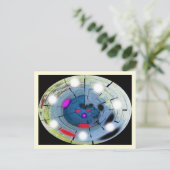 Carte Postale Art de navigation spatiale Alien (Debout devant)
