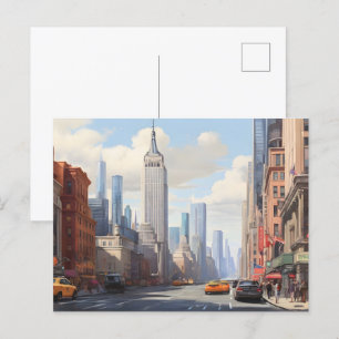 Carte Postale Art de New York