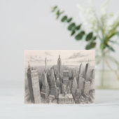 Carte Postale Art de New York (Debout devant)
