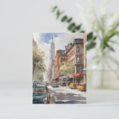 Carte Postale Art de New York (Debout devant)