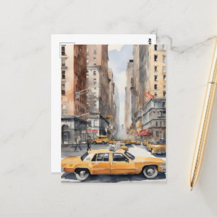 Carte Postale Art de New York