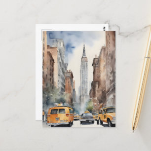 Carte Postale Art de New York