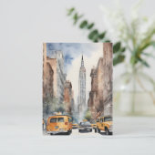 Carte Postale Art de New York (Debout devant)