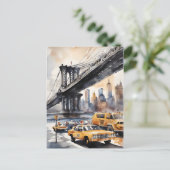 Carte Postale Art de New York (Debout devant)