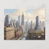 Carte Postale Art de New York (Devant)