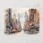 Carte Postale Art de New York (Devant)