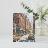 Carte Postale Art de New York (Debout devant)