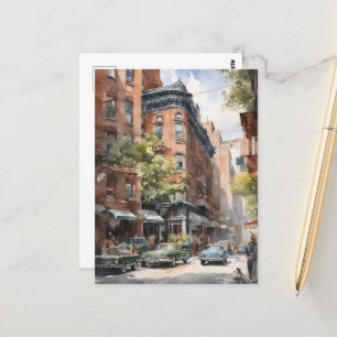 Carte Postale Art de New York