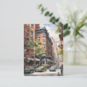 Carte Postale Art de New York (Debout devant)