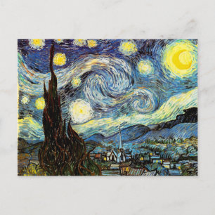 Carte Postale Art de nuit Van Gogh Starry