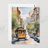 Carte Postale Art de San Francisco (Devant / Derrière)