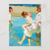 Carte Postale Art de scène de plage par Edward Henry Potthast (Devant)