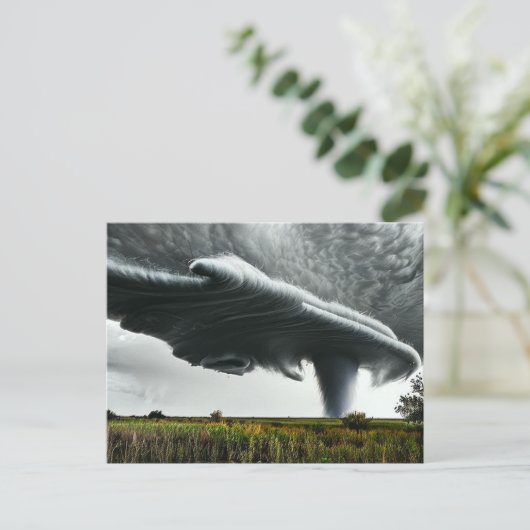 Carte Postale Art de tornade (Debout devant)