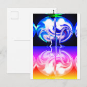 Carte Postale Art de vie extraterrestre (Devant / Derrière)