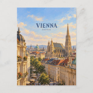 Carte Postale Art de voyage pictural viennois