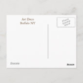 Carte postale Art déco 1 (Dos)