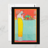 Carte postale Art déco 8 (Devant / Derrière)