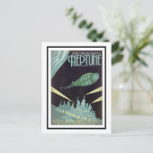 Carte postale - Art Déco Découvrez Neptune (Debout devant)