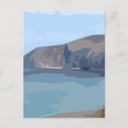 Carte postale Art déco Exmoor (Devant)