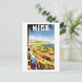 Carte Postale Art déco Nice Côte d'Azur (Debout devant)