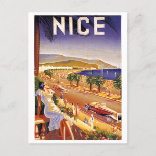 Carte postale Art déco Nice France