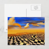 Carte Postale Art des échecs, règles des échecs, ouvertures des  (Devant / Derrière)
