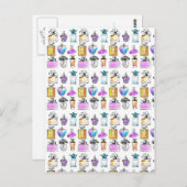 Carte Postale Art des parfums (Devant / Derrière)