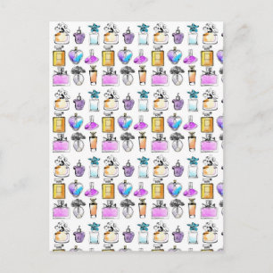 Carte Postale Art des parfums