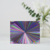 Carte Postale Art dimensionnel 3D Abstrait (Debout devant)
