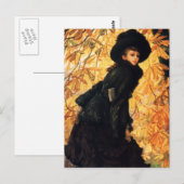 Carte Postale Art d'octobre (Devant / Derrière)