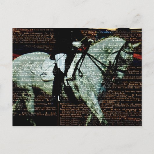 Carte Postale Art Dressage (Devant)
