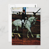 Carte Postale Art Dressage (Devant / Derrière)