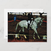Carte Postale Art Dressage (Devant / Derrière)