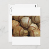 Carte Postale Art du baseball (Devant / Derrière)