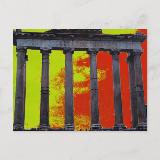 Carte Postale Art du Forum romain (Devant)