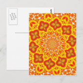 Carte Postale Art du Kaleidoscope (Devant / Derrière)