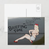 Carte Postale Art du nez 2ème guerre mondiale (Devant / Derrière)