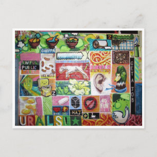 Carte Postale art du travail