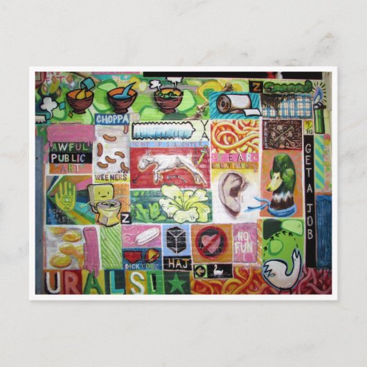 Carte Postale art du travail (Devant)