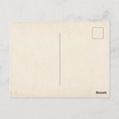 Carte Postale Art église (Dos)