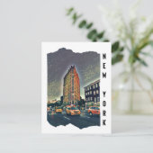 Carte Postale Art esthétique de New York (Debout devant)