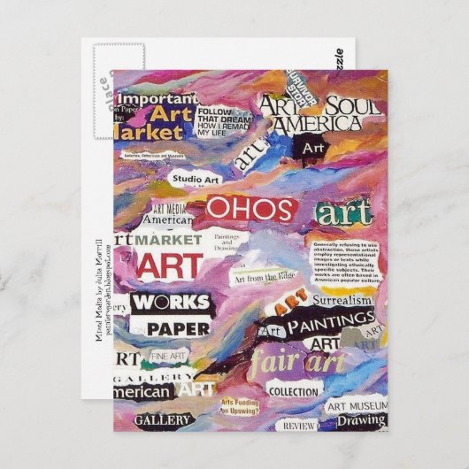 Carte postale Art Event (Devant / Derrière)