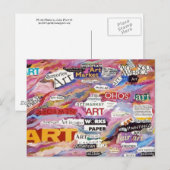 Carte postale Art Event (Devant / Derrière)