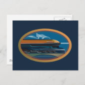 Carte Postale Art ferroviaire (Devant / Derrière)