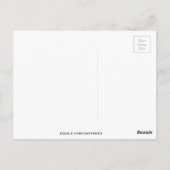 Carte Postale Art flamand tropical (Dos)