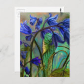 Carte Postale Art Floral (Devant / Derrière)