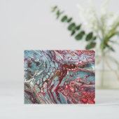 Carte Postale Art fluide Abstrait (Debout devant)