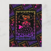 Carte Postale ART FOLAIRE ANIMAUX DE FERME MOULER PIG ROOSTER Pr (Devant)