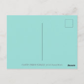 CARTE POSTALE ART FOLK CANDY CORN PILGRIM TURQUIE, MERCI (Dos)